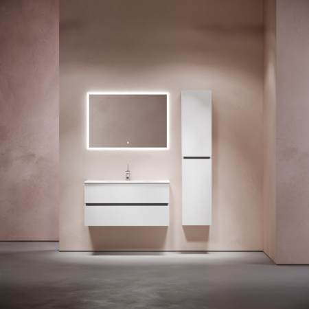 Тумба под раковину Sancos Urban UR100W 100х50 подвесная цвет белый